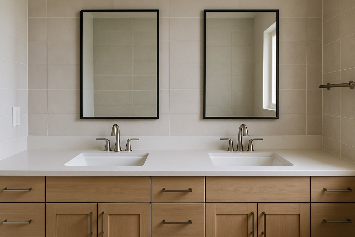 Double Vanity Vs Single Vanity — Southwest Florida bathroom remodeling