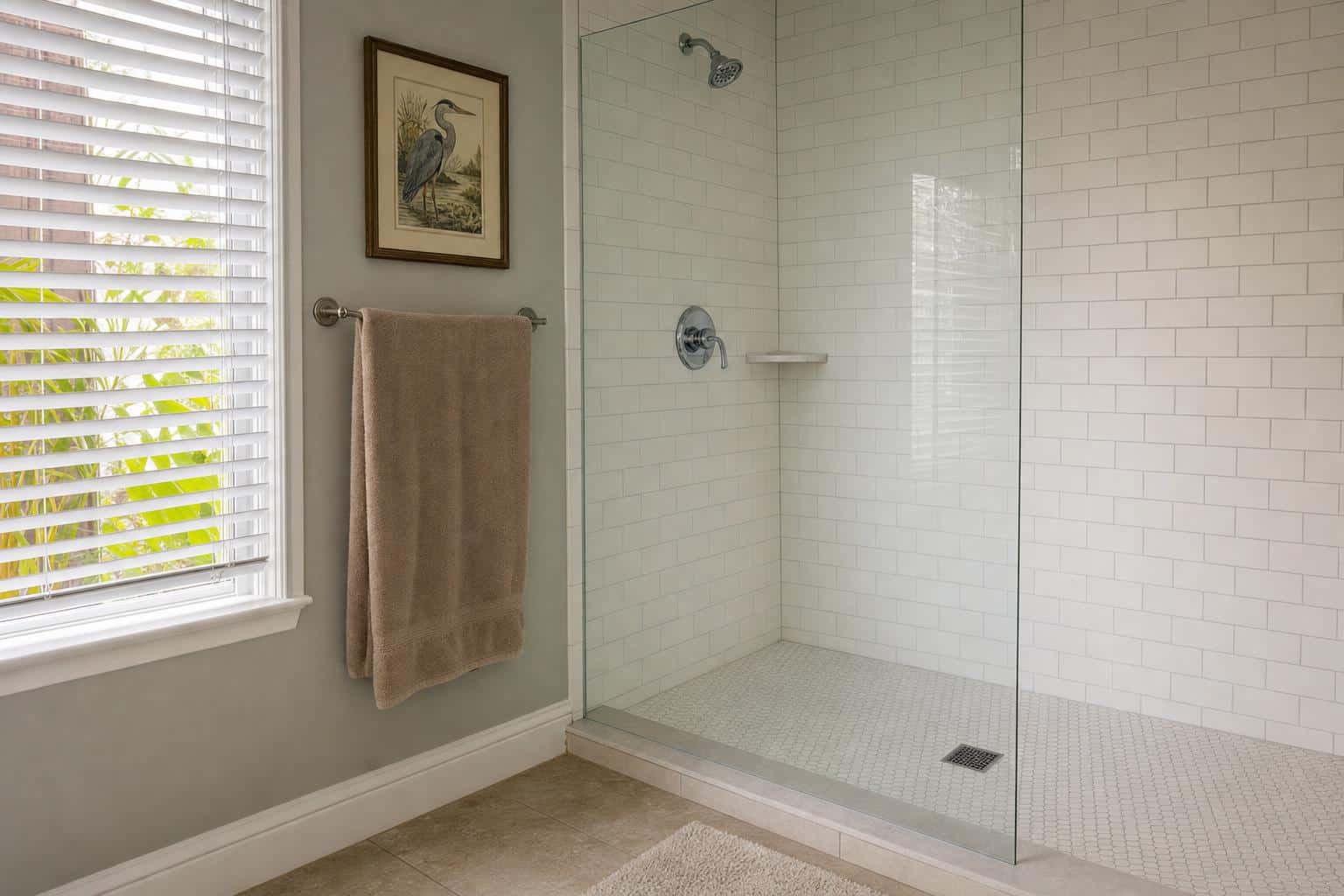 how long tub to shower conversion takes detail