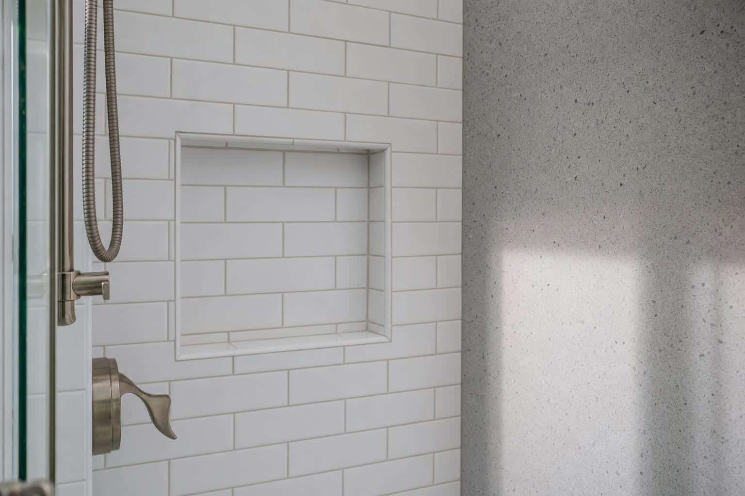 shower wall panels vs tile detail
