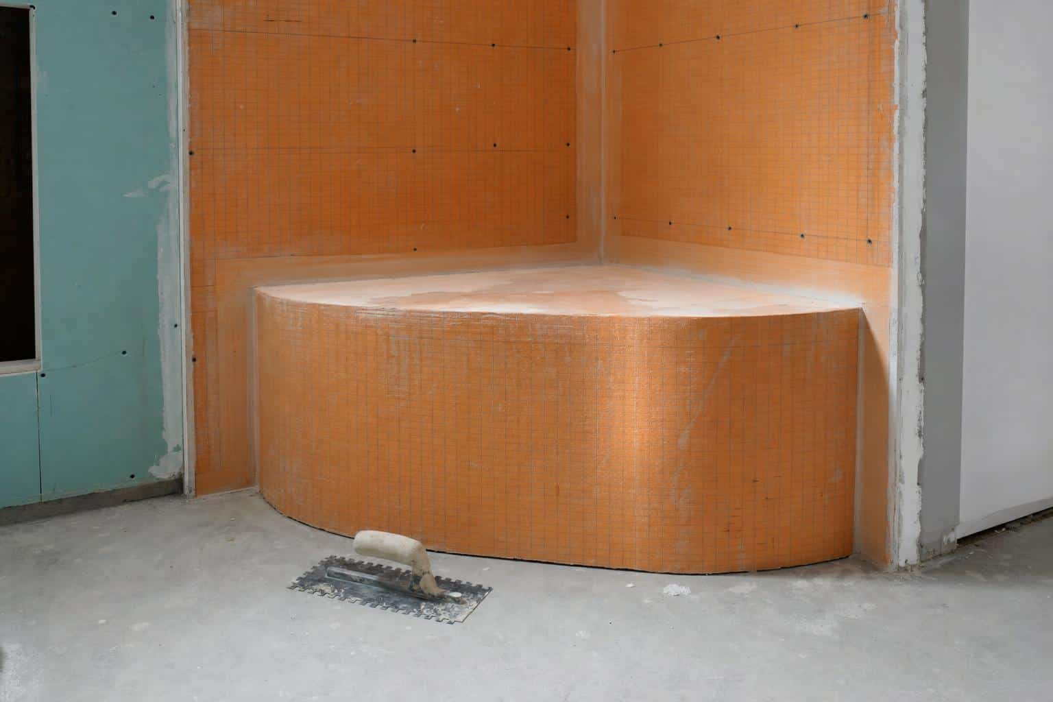 walk in shower with seat ideas detail